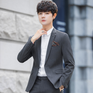 韩国西装套装男