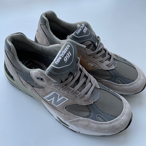 newbalance英产991nb元祖灰藏青色工装系列透气运动休闲男女鞋