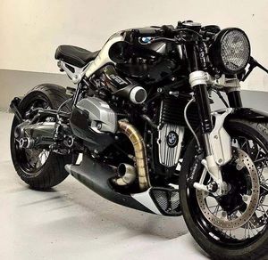 进口宝马拿铁1200摩托车四缸cb400改装复古街车趴赛重机车公路赛