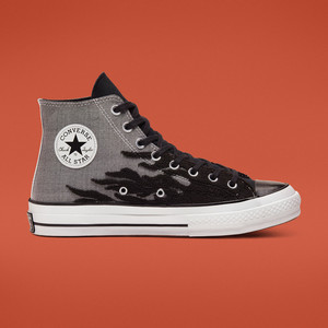 代购匡威converse archive flames chuck 70火焰纹男女高帮帆布鞋