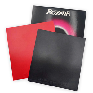 蝴蝶乒乓球套胶罗泽娜大巴玫瑰粘性涩性反胶专业海绵胶皮