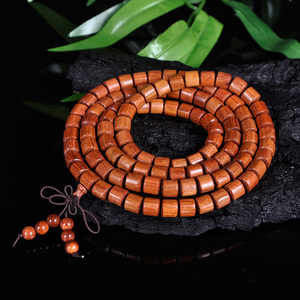 玄同 白酸枝108颗手链转运珠桶珠男女士时尚流行手串念珠情侣手链