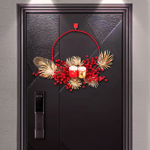 进户门装饰挂件门上