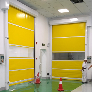 电动pvc快速门卷帘门工业自动升降卷闸门车间感应透明仓库门武汉