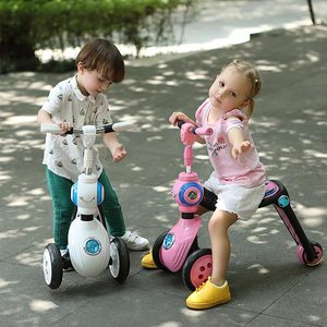 宝贝偶像智能儿童骑滑两用玩具车/骑行车/滑行车3岁6岁8岁