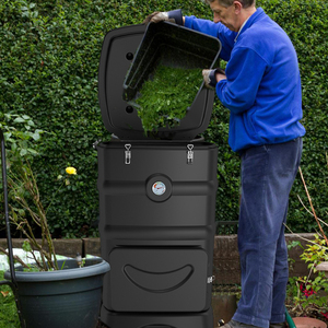 宜杰家用户外保温堆肥箱庭院花园楼顶厨余堆肥桶发酵有机肥沤肥桶