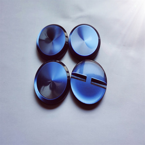 直径50毫米珠光有机玻璃纽扣大衣时装西装v怀旧形扣子藏青色