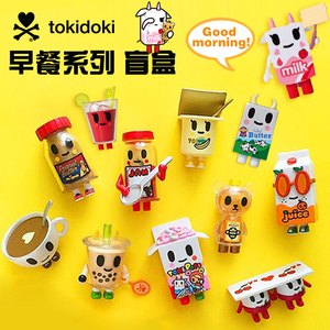 tokidoki淘奇多奇牛奶家族早餐系列盲盒玩具摆件卡通日系手办礼物