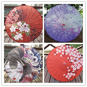 日本伞古典樱花