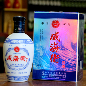 威海卫酒45度整箱450ml*6瓶浓香型国产白酒包邮送礼馈赠宴请