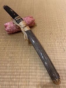 短刀短款太刀短剑武士刃日本一体刀剑肋差车载防身礼品兵器未开刃