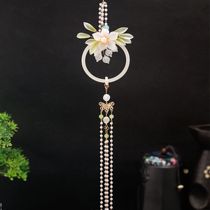 超仙气古风禁步汉服配饰品女流苏腰佩压襟环腰间汉风玉佩压裙坠