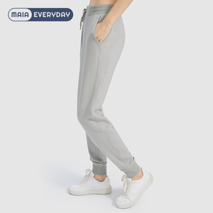 maia everyday 腰头松紧束脚宽松中腰全长运动裤女pn009