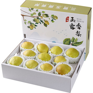 顺丰包邮 隰县玉露香梨礼盒装山西三晋香水梨当季新鲜水果