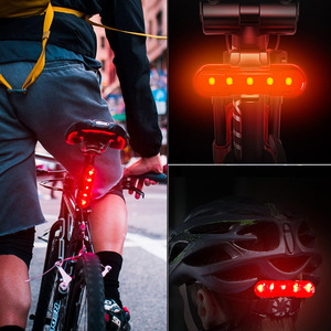山地自行车尾灯夜间骑车警示灯夜行单车骑行儿童配件装备大全气嘴