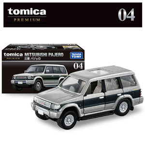日版tomy多美卡premium黑盒04三菱帕杰罗 合金小汽车模玩具tomica