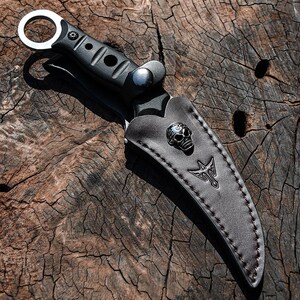 刀具防身特种兵刀开刃户外特战户外小刀军工几何刀氚气刀随身