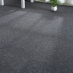 办公室地毯pvc商用防火拼接灰色方块卧室满铺房间家用可爱大面积