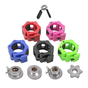 杠铃夹子卡扣螺丝螺栓锁片六角螺丝帽防滑快速通用杠铃杆螺帽锁紧