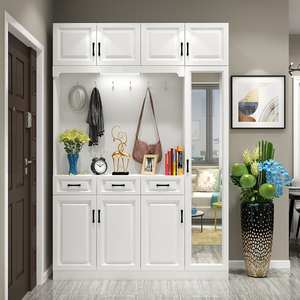 玄关挂衣柜衣帽柜鞋柜定制-淘宝拼多多热销玄关挂衣柜衣帽柜鞋柜定制