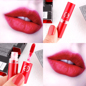 阿玛尼红管唇釉400小样1.5ml丝绒哑光经典正红持久