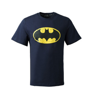 dc comics蝙蝠侠/batman系列 男款短袖t恤 经典logo图案