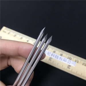 医疗器械专用不锈钢针 实心菱形穿刺钢针 医用金属穿刺侧孔针加工
