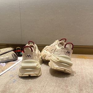 a.d hepburn~老爹鞋女2022年新款松糕厚底休闲运动