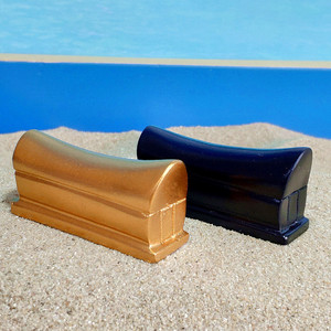 金棺材棺木棺椁沙具财富模型祭祀用品道具心理沙盘玩具厂家直销