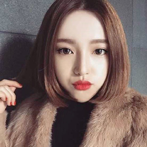 韩版假发女短发中分蓬松波波头短款时尚逼真内扣直发修脸整顶发套