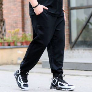 大码男裤宽松加肥加大号胖人肥佬休闲运动裤弹力显瘦胖子裤