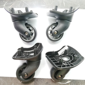 适配新秀丽美旅拉杆箱轮子行李箱静音万向轮灰色25r076 d043r91bl