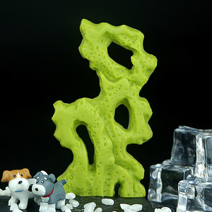 孔明糖艺假山磨具硅胶铂金级盐雕创意盘式冰雕造型珊瑚支架模具