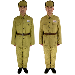 000人付款淘宝红军棉大衣抗美援朝50式冬装解放志愿军棉袄新四军衣服