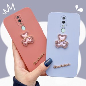 适用于oppoa9x手机壳oppof11立体熊oppoa9水钻pacm10软硅胶套oppa