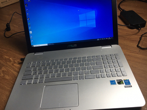 华硕n551二手笔记本电脑酷睿i5四代gtx850独显4g白色背光键盘