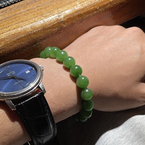 新疆和田玉碧玉手链