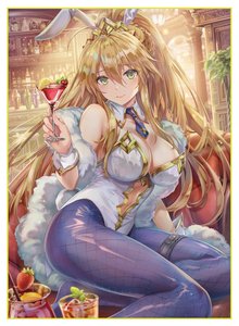 aisc20夏 会场限定 fgo 兔女郎 枪呆 saber 单张 收藏 卡套