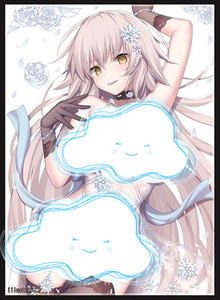 aicm3 会场限定 fgo 万圣节 王之糖霜 黑贞德 单张 收藏 卡套