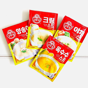 韩国奥土基不倒翁玉米汤料蔬菜奶油浓汤粉玉米口蘑汤羹调料