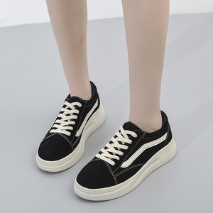 34码小码单鞋女313233厚底松糕鞋42大码女鞋41一43冬季加绒板鞋44