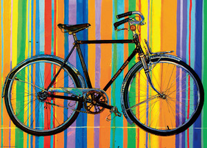 现货heye自行车艺术拼图1000片德国进口成人益智玩具雷诺瓦成年