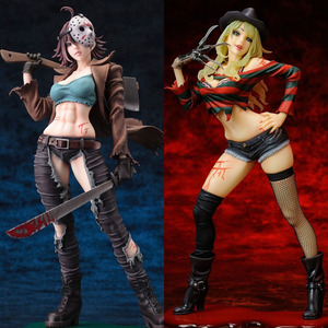 女版弗猛鬼街莱迪手办杰森娘化玩具十三号星期五horror美少女