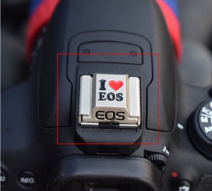 佳能EOS 200D 750D 800D 77D 80D 6D 5D3 5D4 90D 创意金属热靴盖