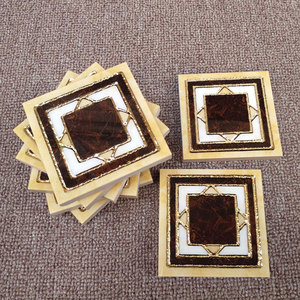 8*8公分瓷砖小角砖小地砖花片80*80角花烫金小花砖地面砖拼花