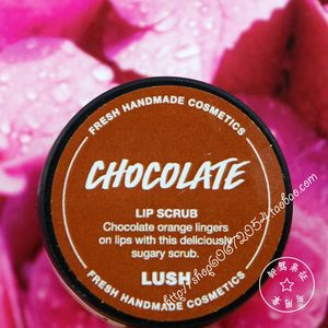 新鲜现货  英国直送LUSH Chocolate 吹波糖巧克力唇部磨砂25g