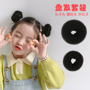 90114人付款淘宝儿童扎丸子头盘发杆小女孩花朵蝴蝶结盘头发神器女童