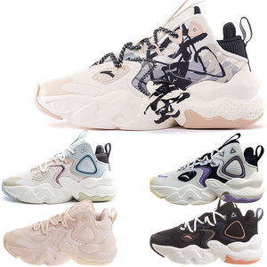 安踏威锋休闲鞋舒适增高女鞋2022冬新款减震霸道运动鞋122148080