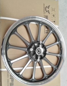 宗申摩托车原厂配件追求太子zs125-50/zs150-50s前铝轮前圈 正品