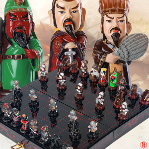 三国象棋立体人物卡通